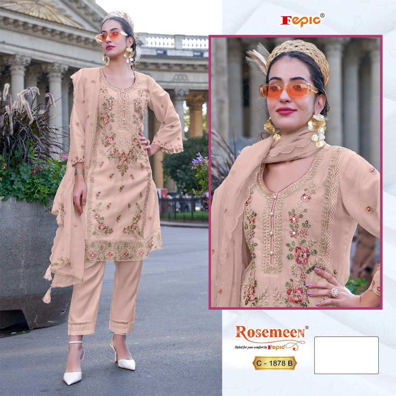 FEPIC ROSEMEEN 1878 PAKISTANI DRESSES