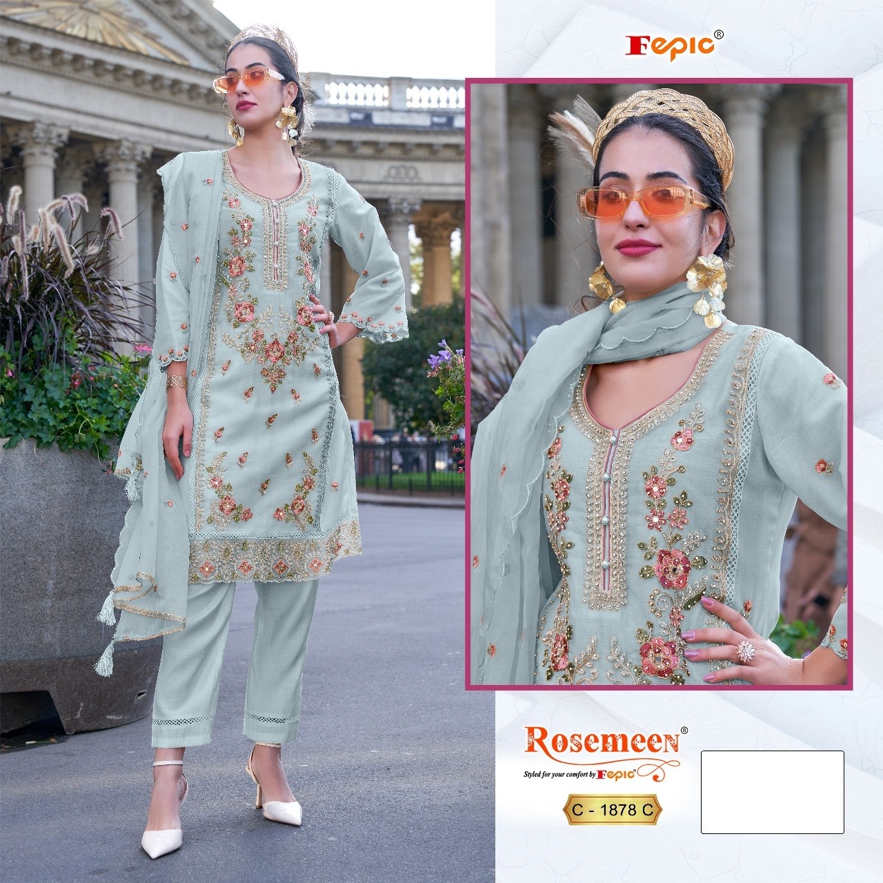 FEPIC ROSEMEEN 1878 PAKISTANI DRESSES