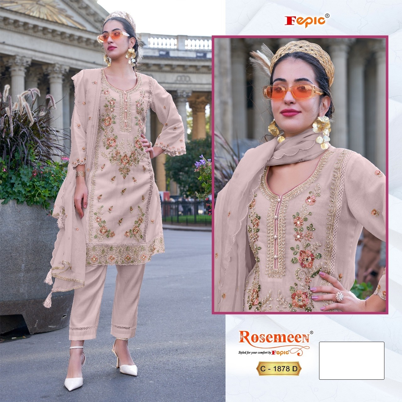 FEPIC ROSEMEEN 1878 PAKISTANI DRESSES