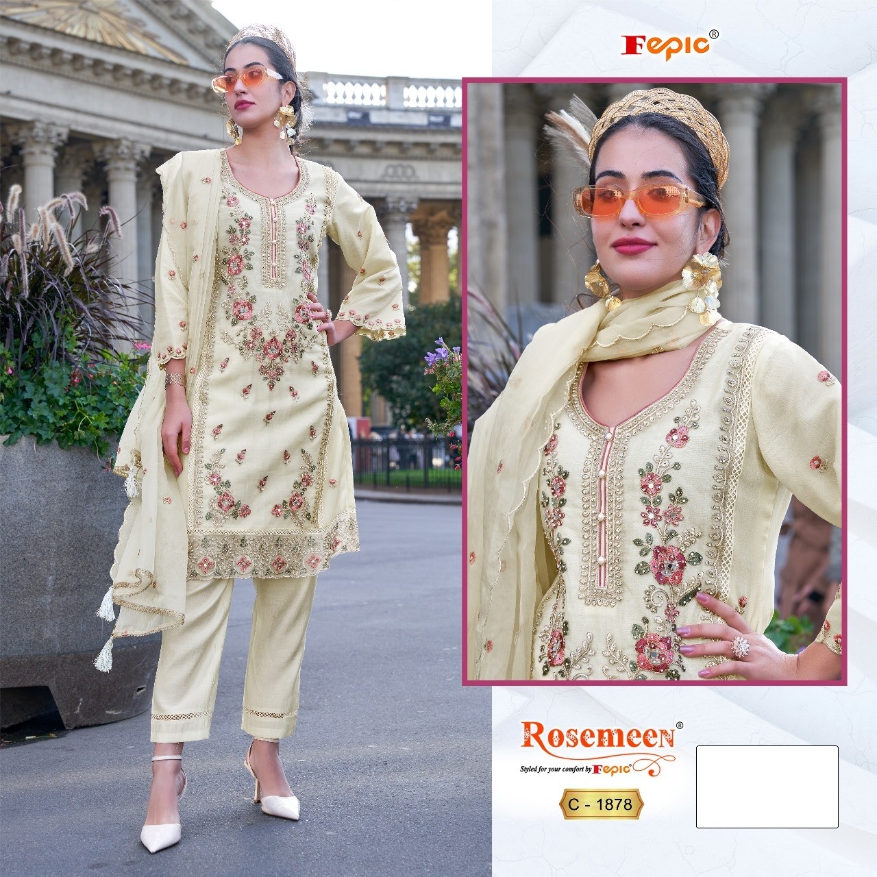 FEPIC ROSEMEEN 1878 PAKISTANI DRESSES