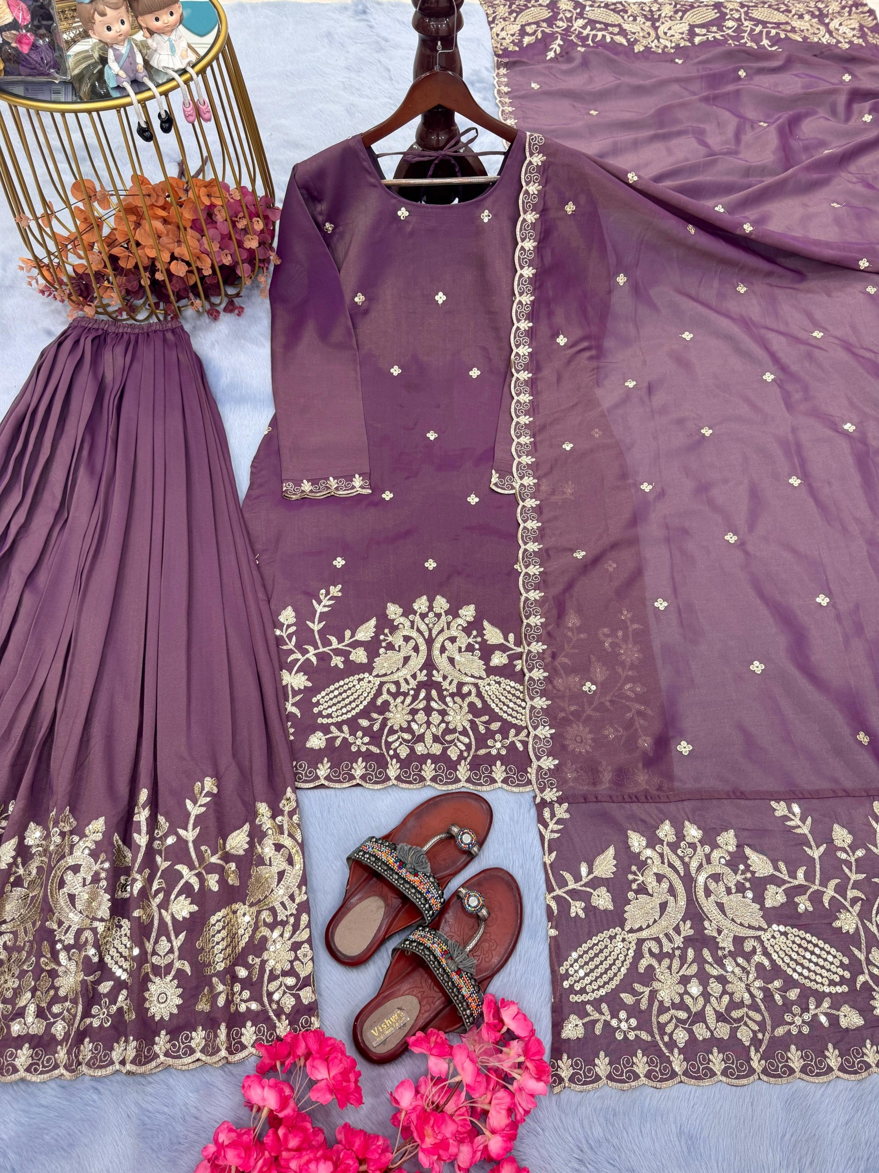 PD 1077 READYMADE DESIGNER SALWAR SUITS 