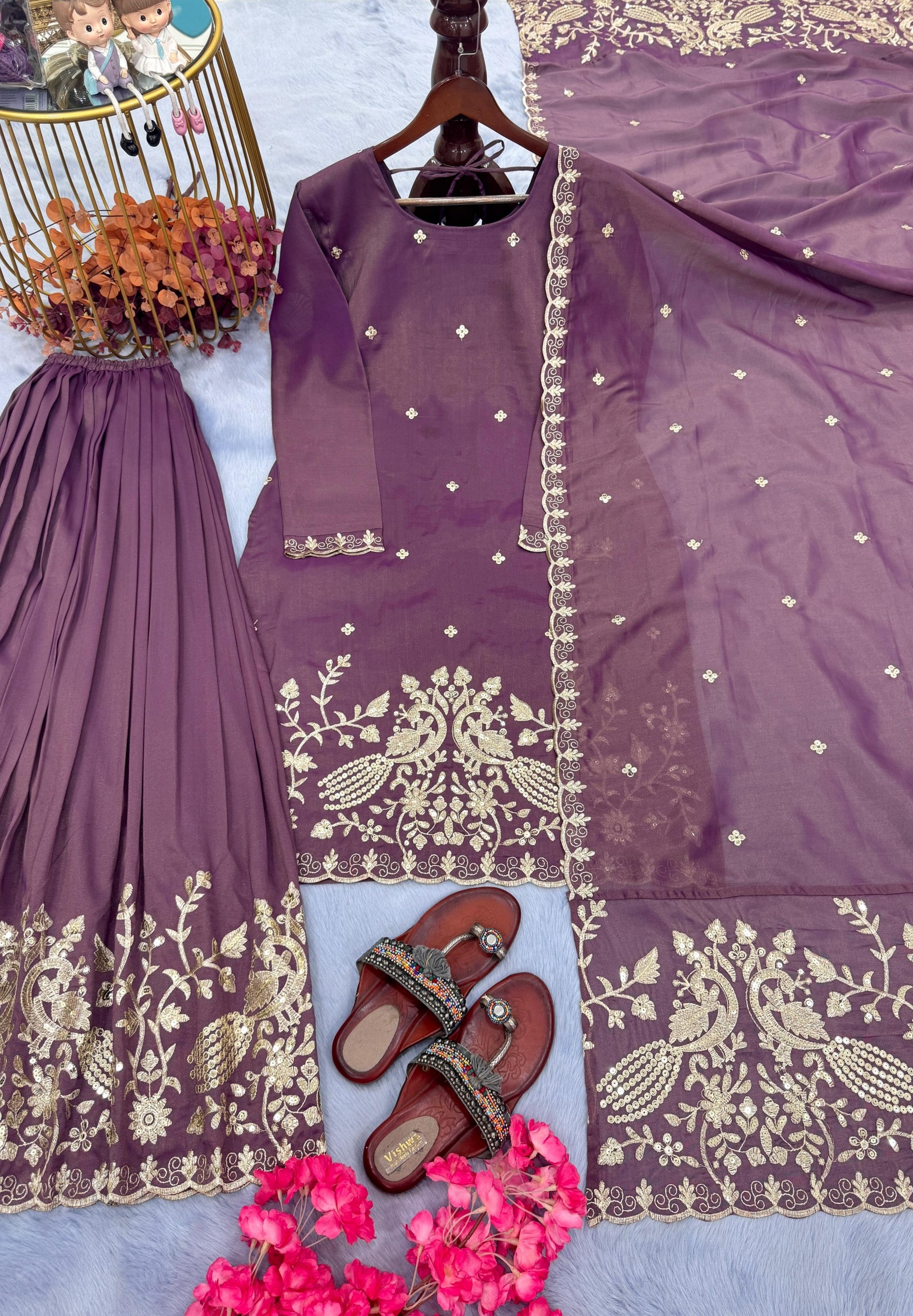 PD 1077 READYMADE DESIGNER SALWAR SUITS 