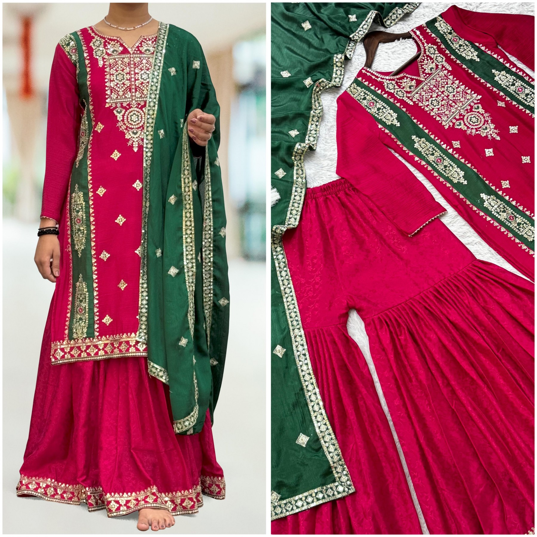 JD 575 READYMADE SHARARA SHOPPING BY ONLINE