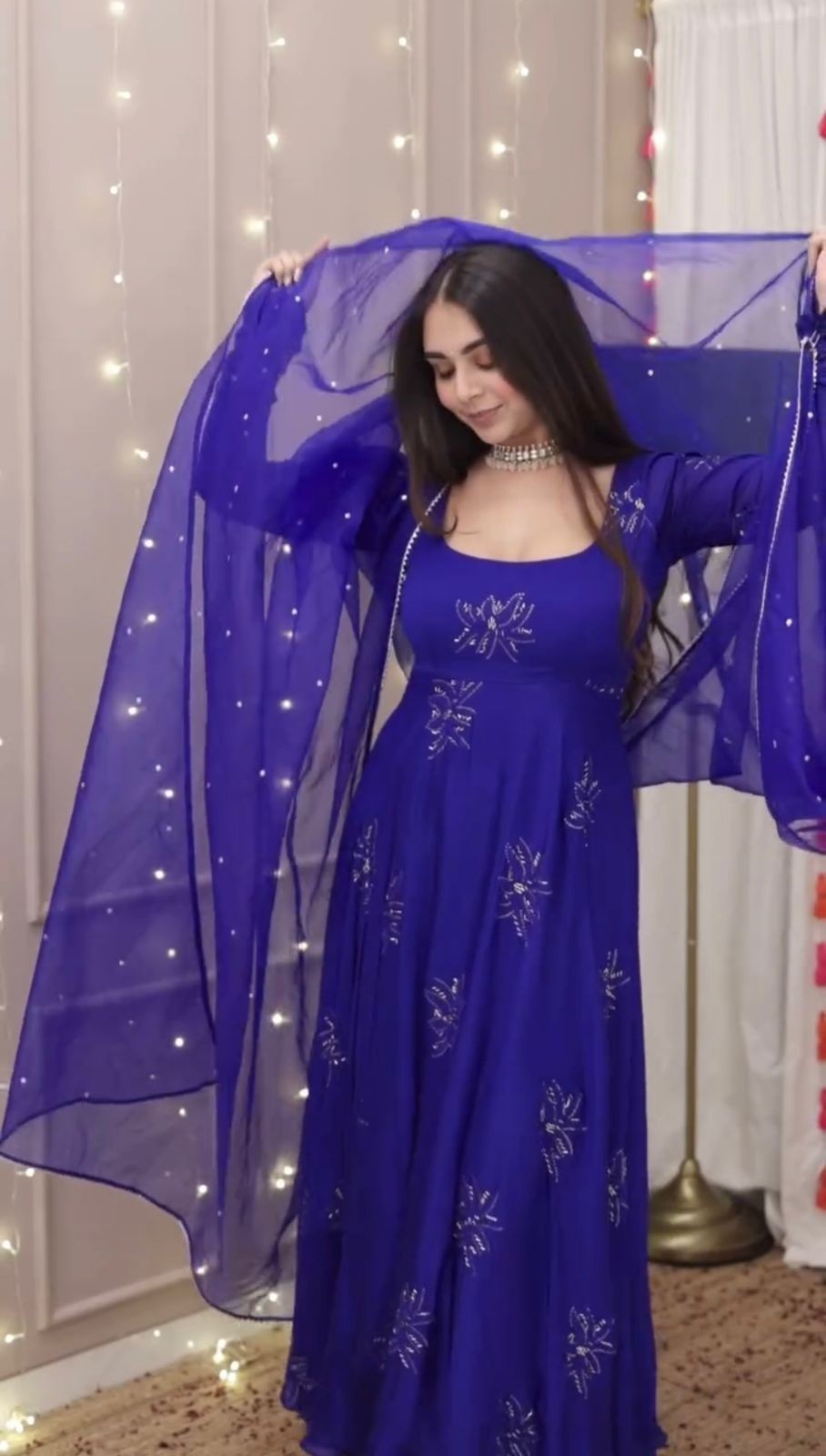 KD 1496 LATEST GAWN WHOLESALE RATE
