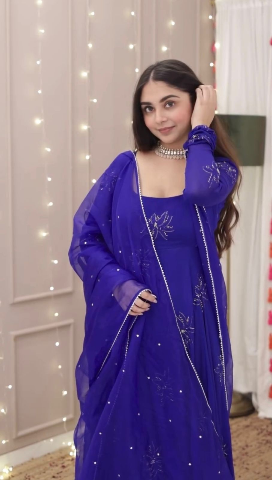 KD 1496 LATEST GAWN WHOLESALE RATE