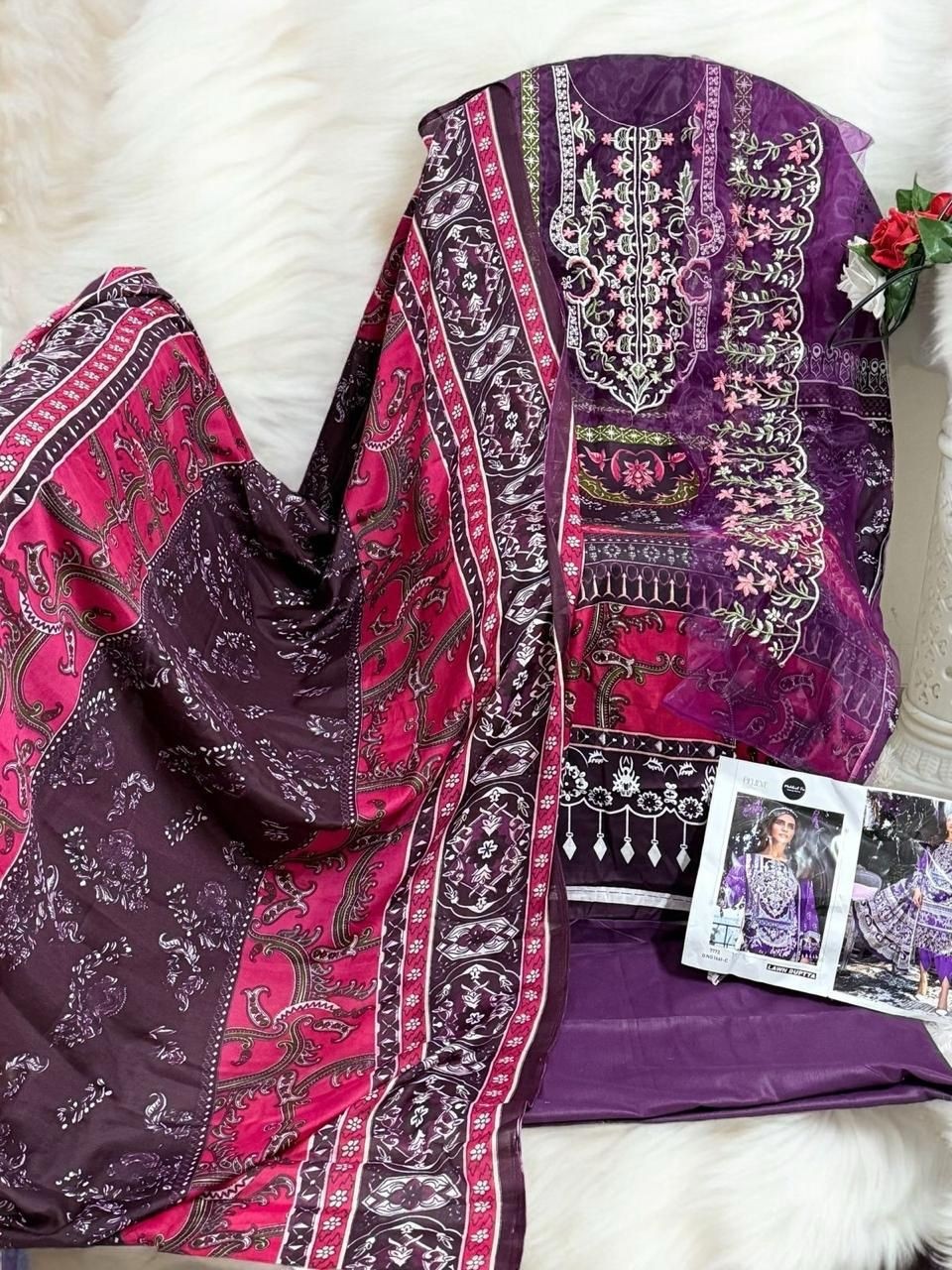 MEHBOOB TEX 1461 C PAKISTANI COTTON SUITS 