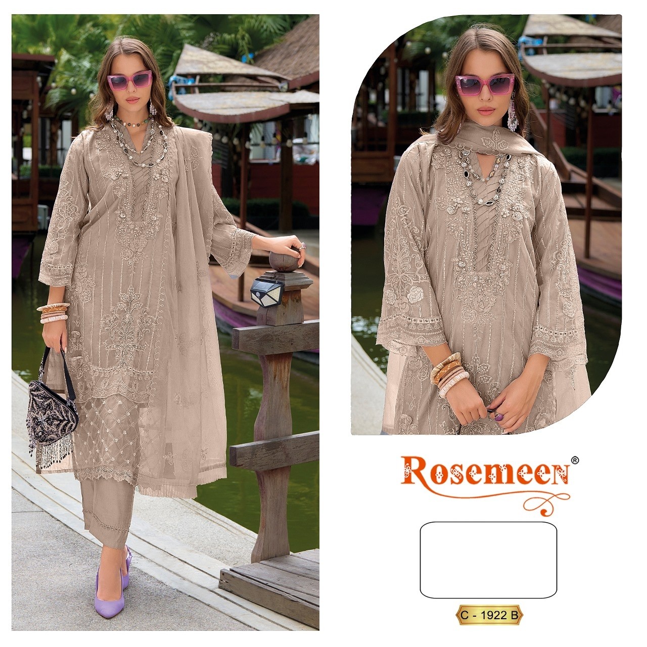 FEPIC ROSEMEEN C 1922 PAKISTANI SUITS DEALER