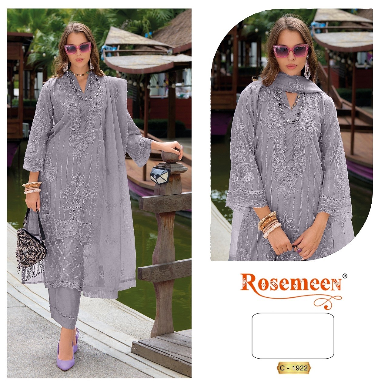 FEPIC ROSEMEEN C 1922 PAKISTANI SUITS DEALER