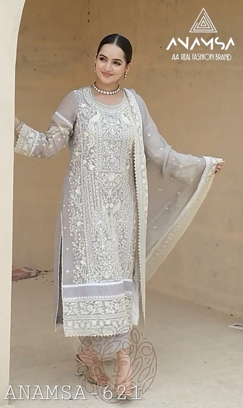 ANAMSA 621 LATEST PAKISTANI SUITS 2025