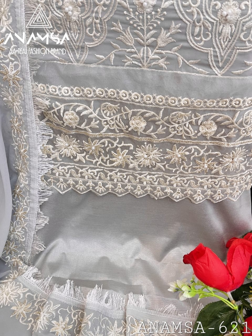 ANAMSA 621 LATEST PAKISTANI SUITS 2025