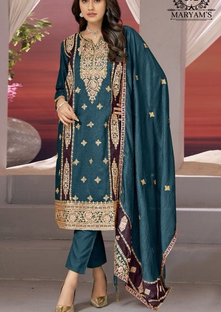 MARYAM S 168 A PAKISTANI SALWAR SUITS 