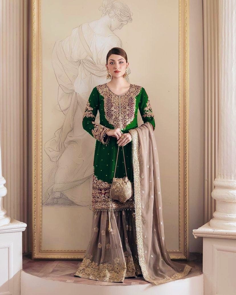 LC 1313 SHARARA READYMADE PAKISTANI SUITS 