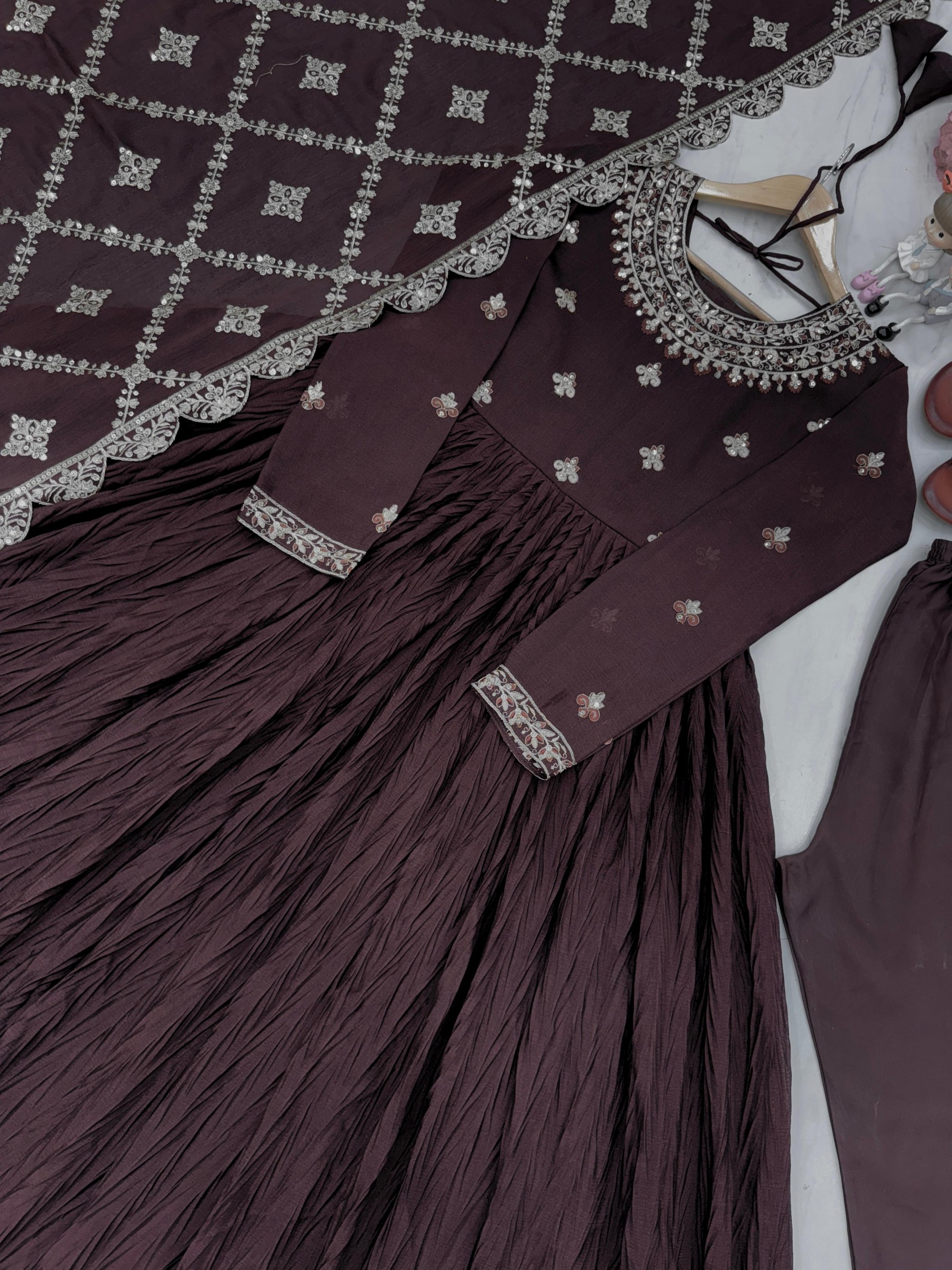 AAROHI DESIGNER AD 187 GOWN WHOLESALE