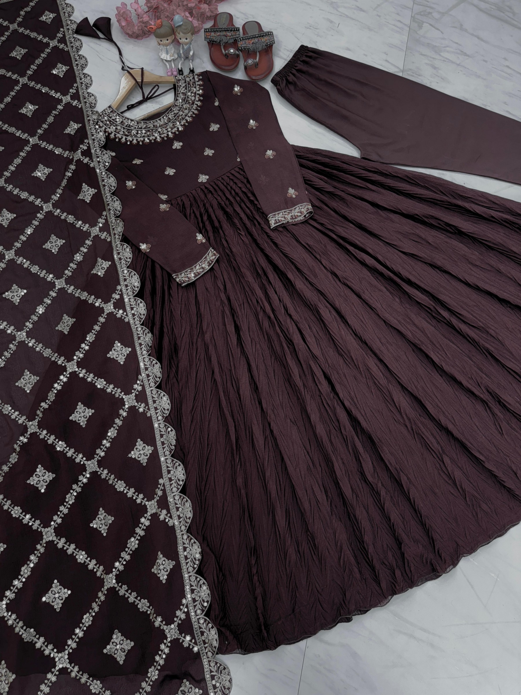 AAROHI DESIGNER AD 187 GOWN WHOLESALE