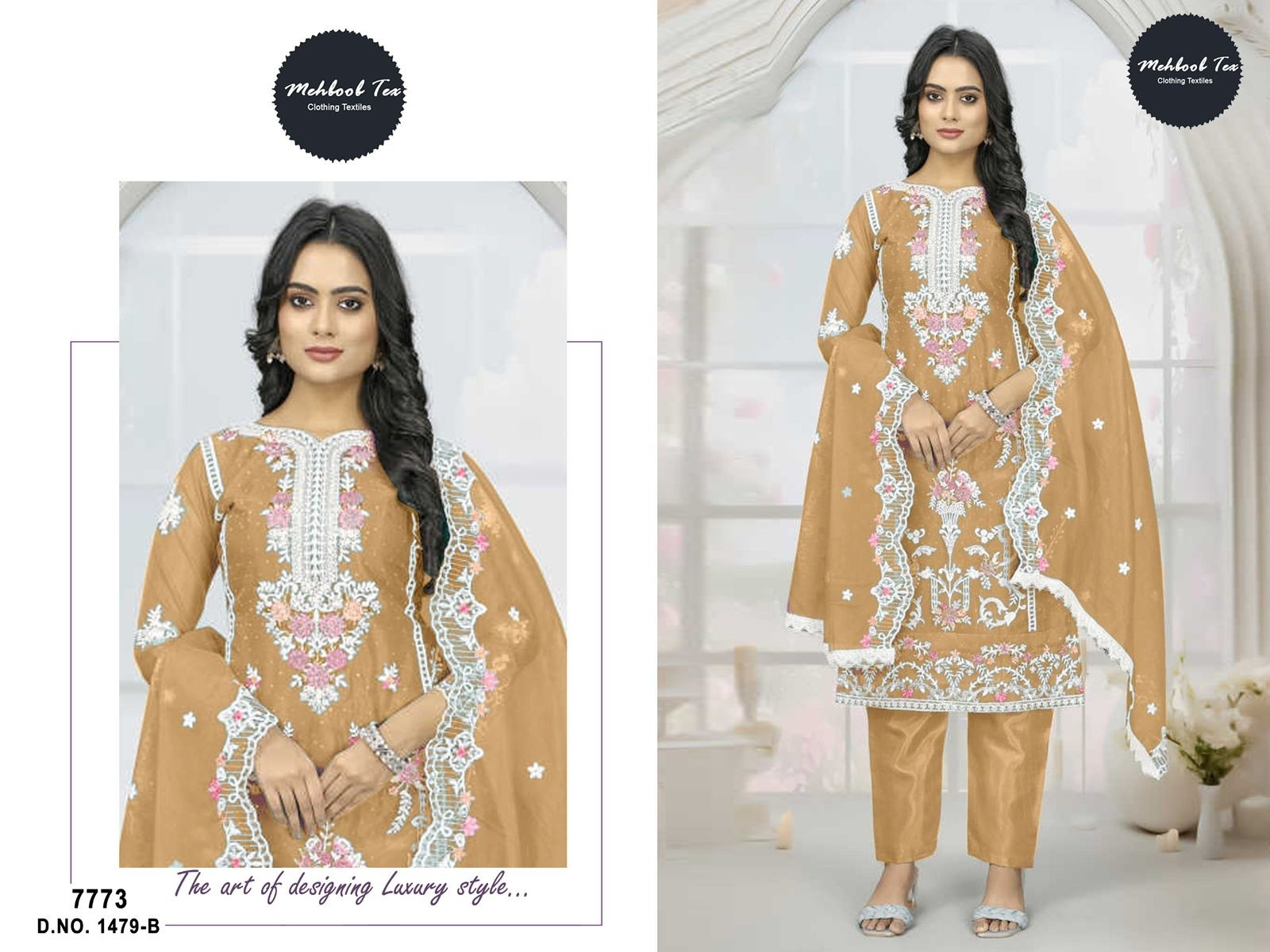 MEHBOOB TEX 1479 A TO 1479 D LATEST COLLECTION 2025