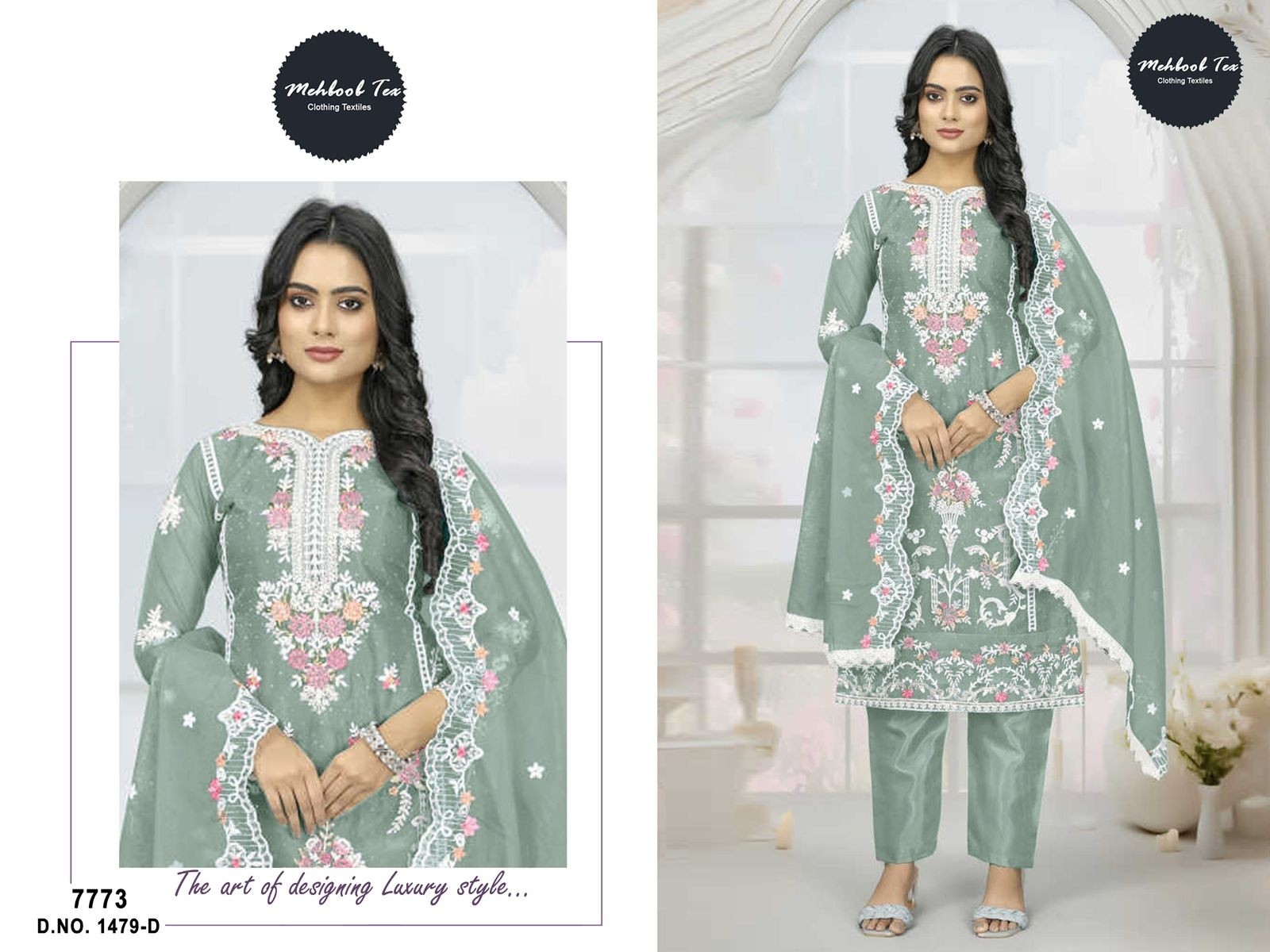 MEHBOOB TEX 1479 A TO 1479 D LATEST COLLECTION 2025