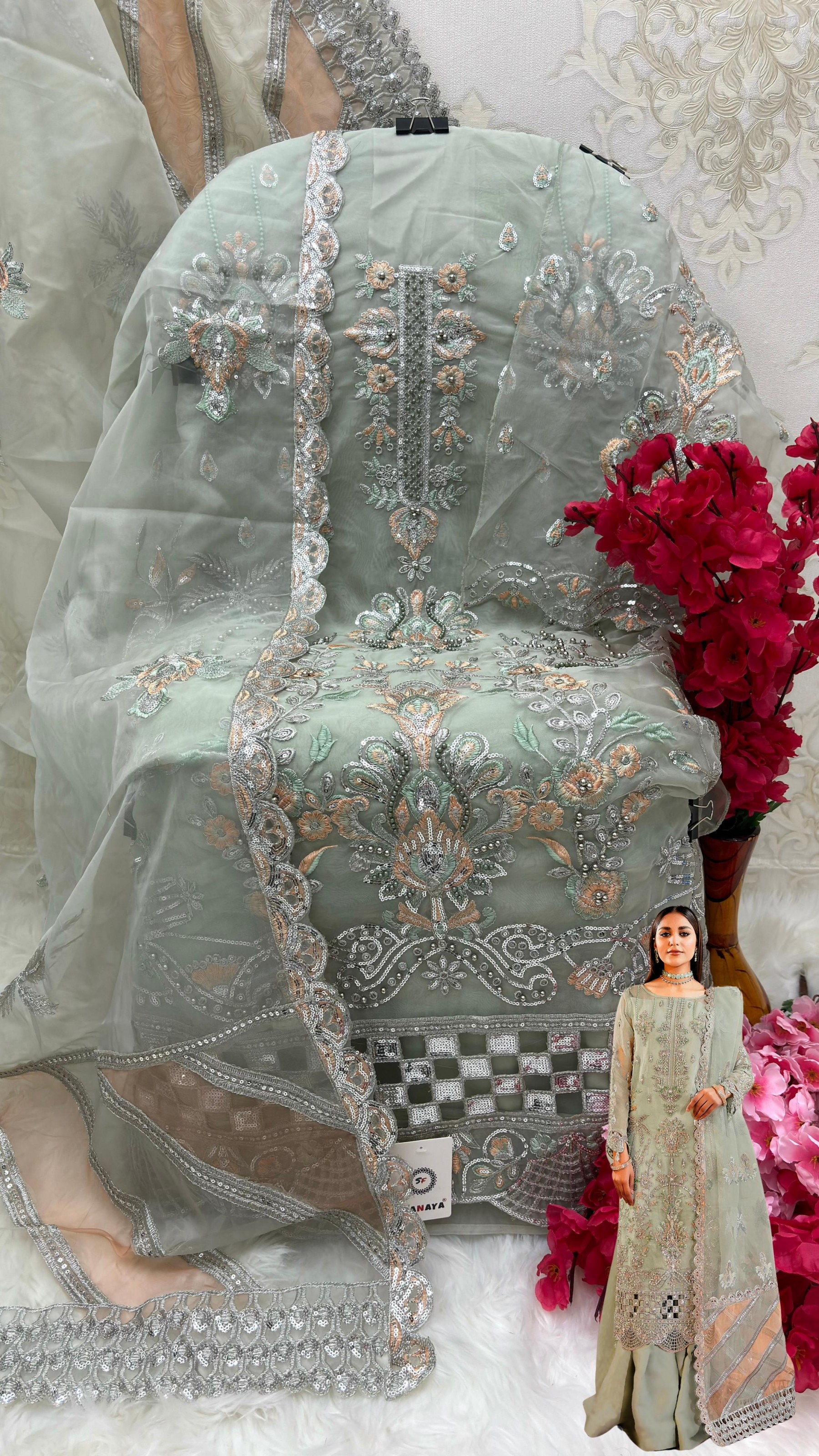 SHANAYA ROSE PREMIUM EDITION S 161 PAKISTANI SUITS WHOLESALE
