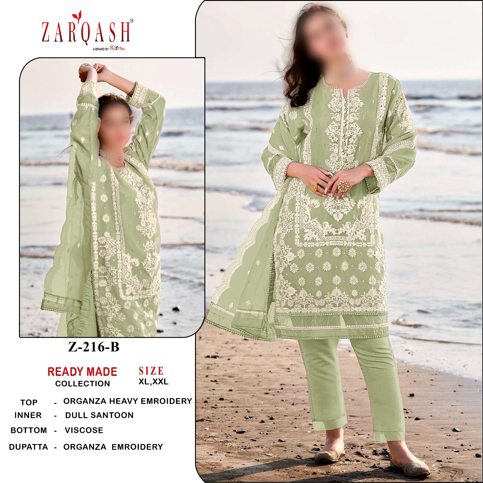 ZARQASH 216 READYMADE COLLECTION IN SURAT