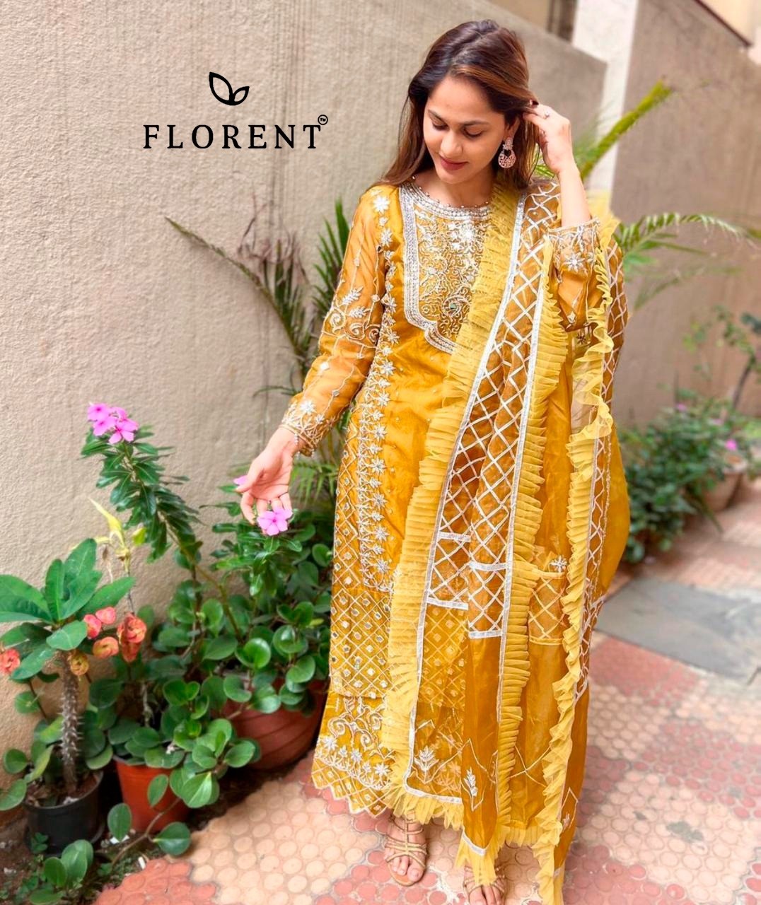 FLORENT 1022 B PAKISTANI SUITS HIT DESIGN SURAT