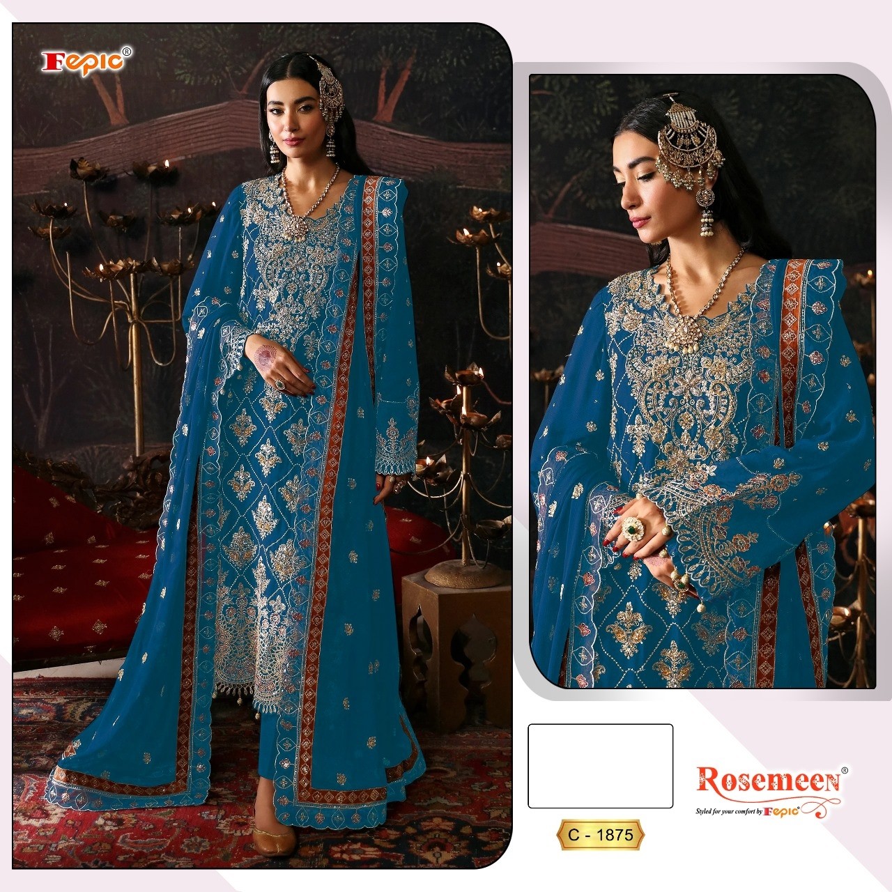 FEPIC ROSEMEEN C1875 LATEST SALWAR SUITS