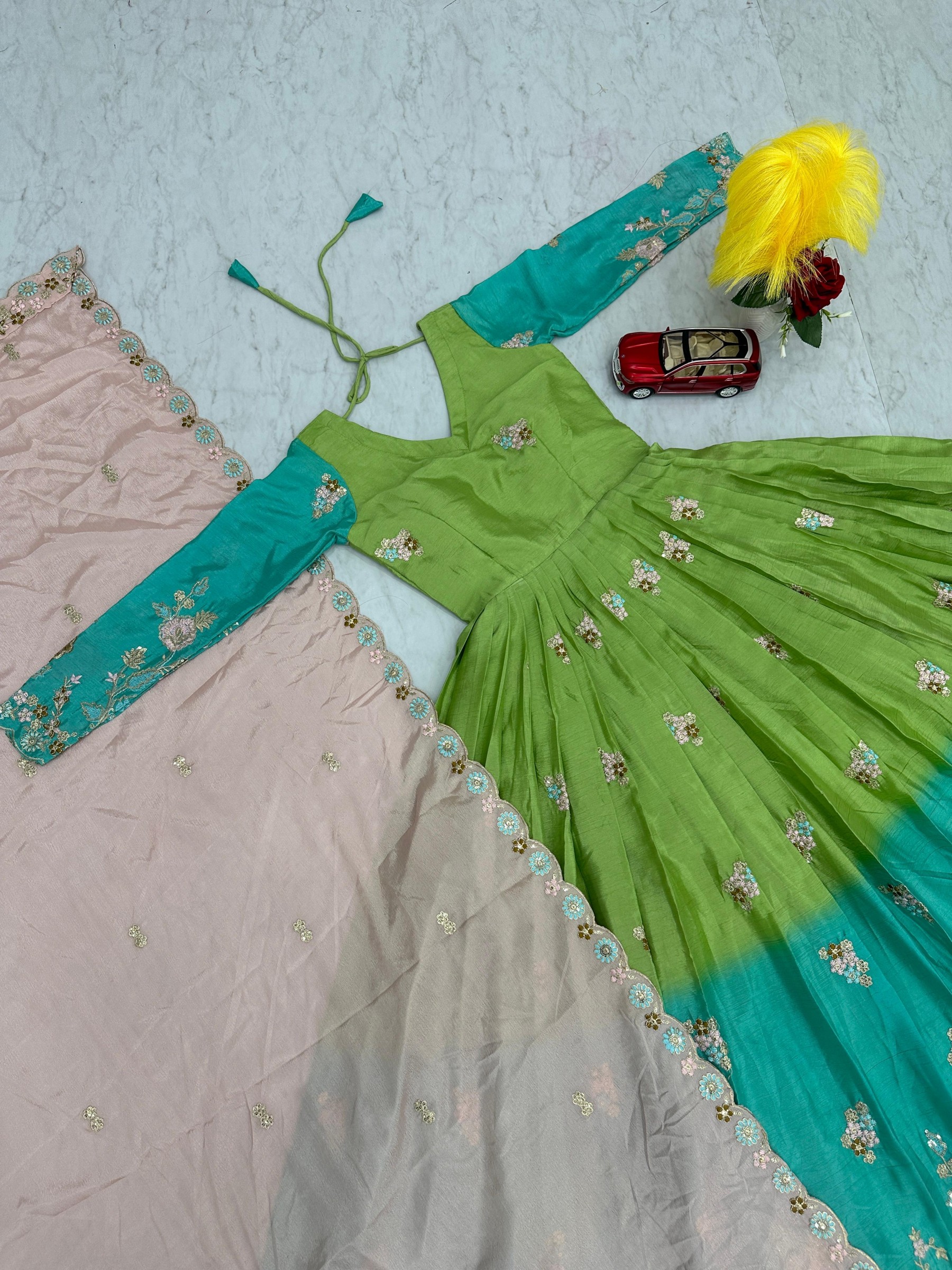 PRISHA FASHION PF 017 READYMADE GOWN DEALER