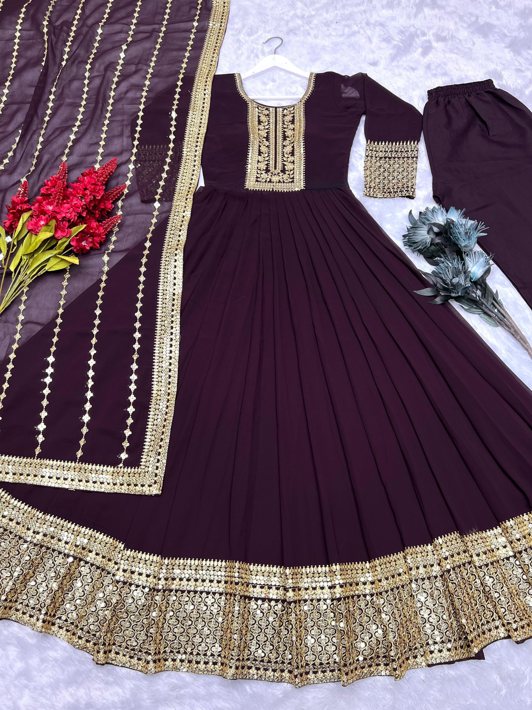 JL 1017 READYMADE GOWN WITH PRICE