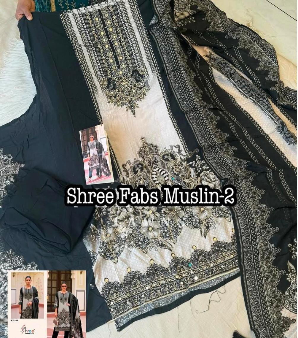SHREE FABS KT 104 SALWAR SUITS WHOLESALER