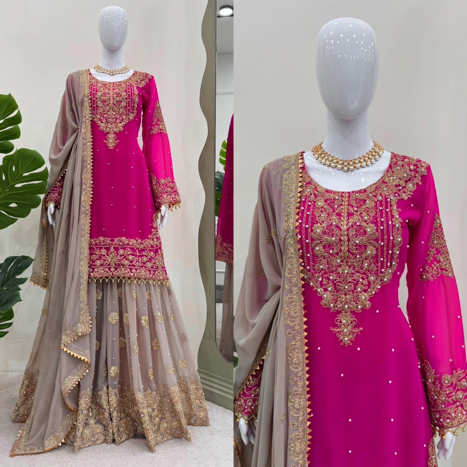 KD 1486 READYMADE SHARARA HIT COLLECTION