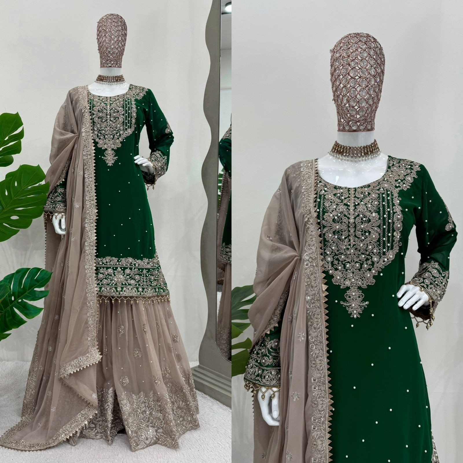KD 1486 READYMADE SHARARA HIT COLLECTION