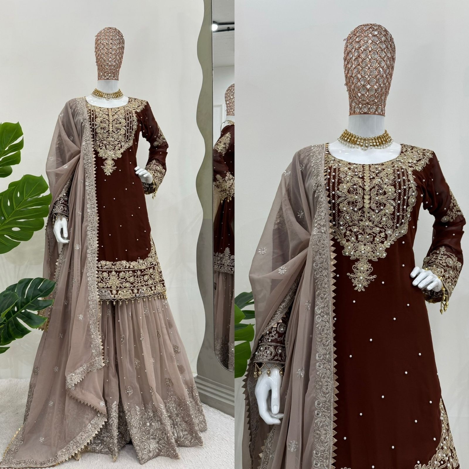 KD 1486 READYMADE SHARARA HIT COLLECTION