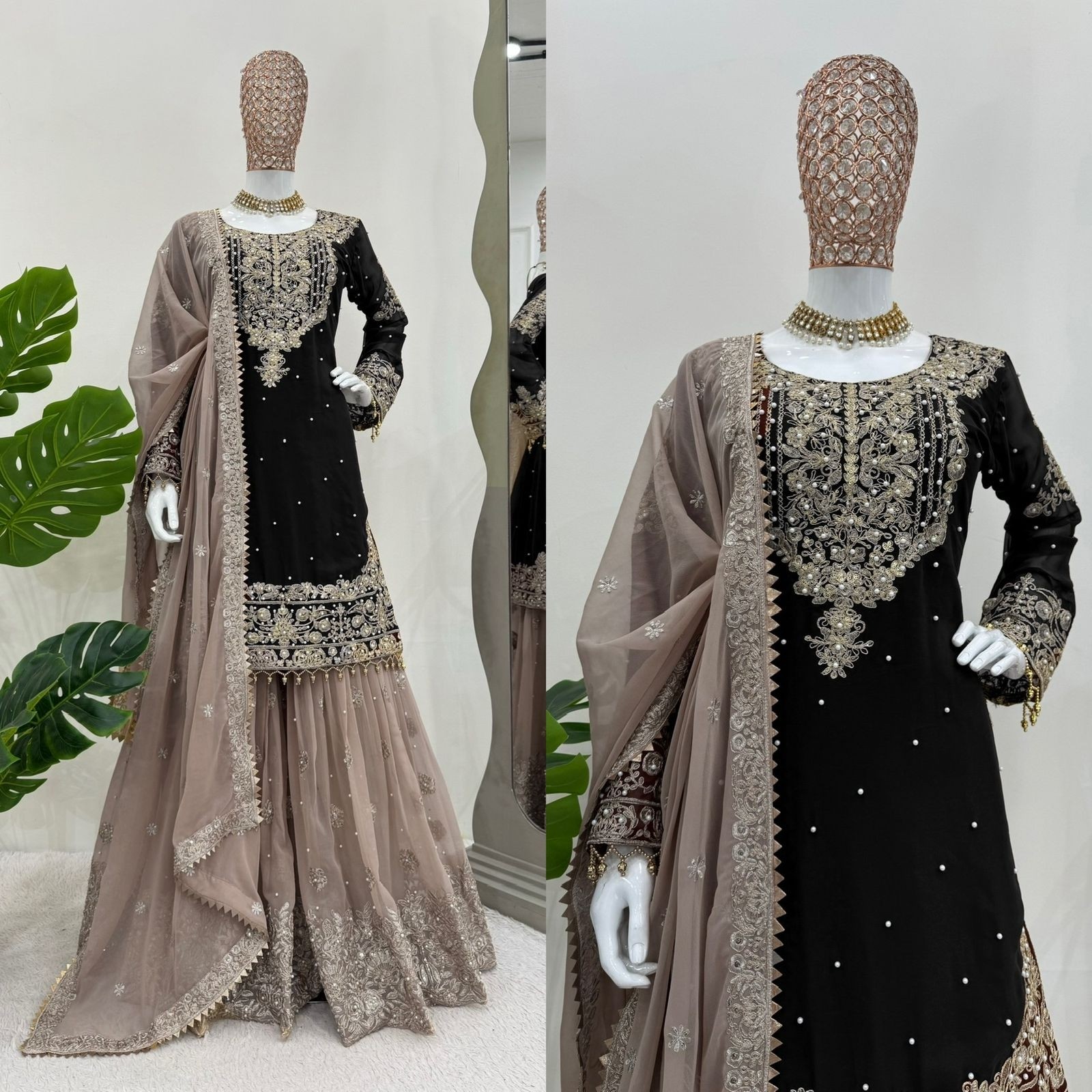 KD 1486 READYMADE SHARARA HIT COLLECTION