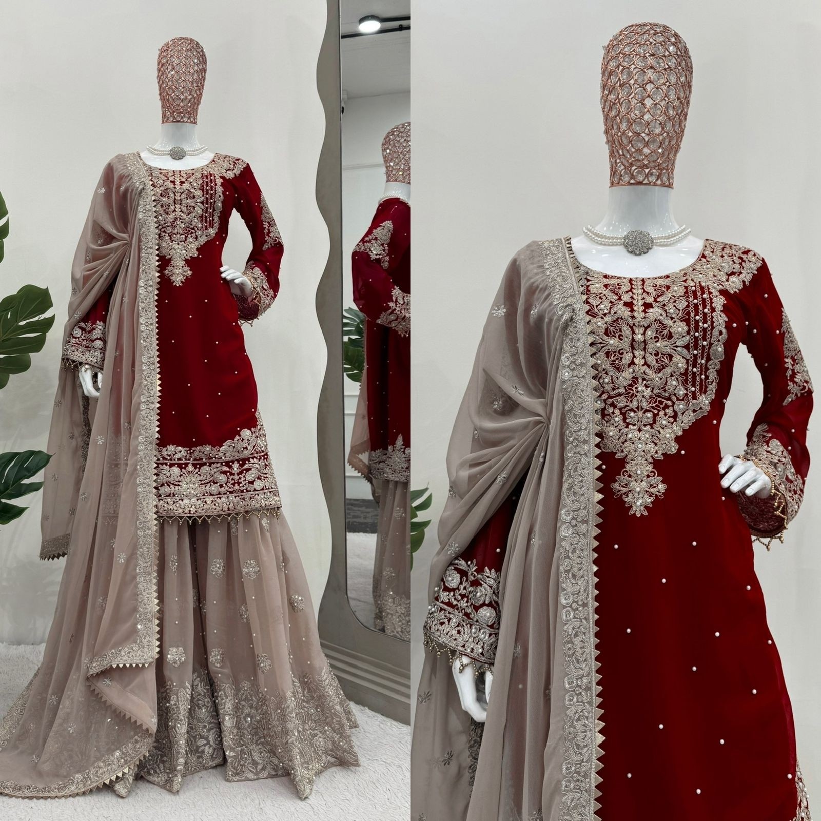 KD 1486 READYMADE SHARARA HIT COLLECTION