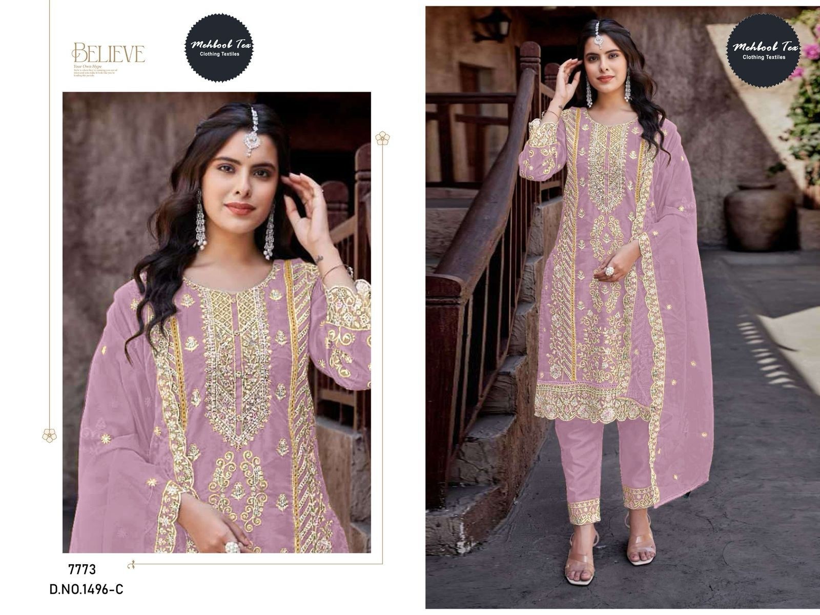 MEHBOOB TEX 1496 C LATEST SALWAR SUITS