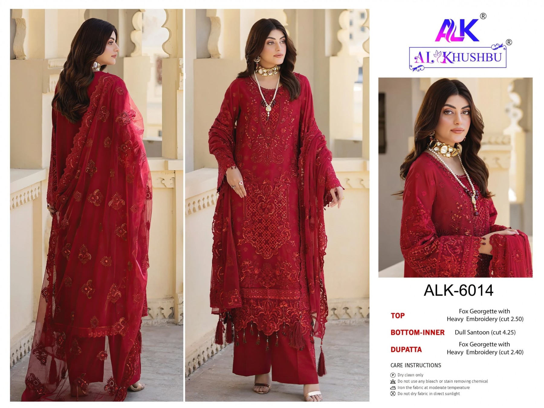 AL KHUSHBU ALK 6014 AFIFA VOL 4 PAKISTANI SUITS DEALER SURAT