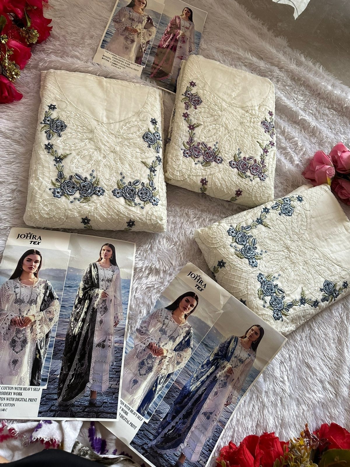JOHRA TEX JT 148 B PAKISTANI SUITS HIT COLOURS SURAT