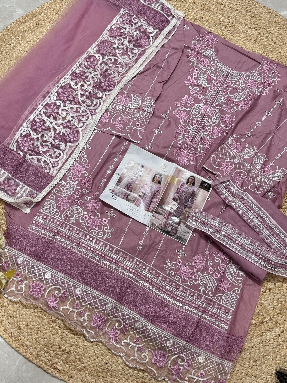 ZIAAZ DESIGNS 577 NEW DRESS PAKISTANI SUITS