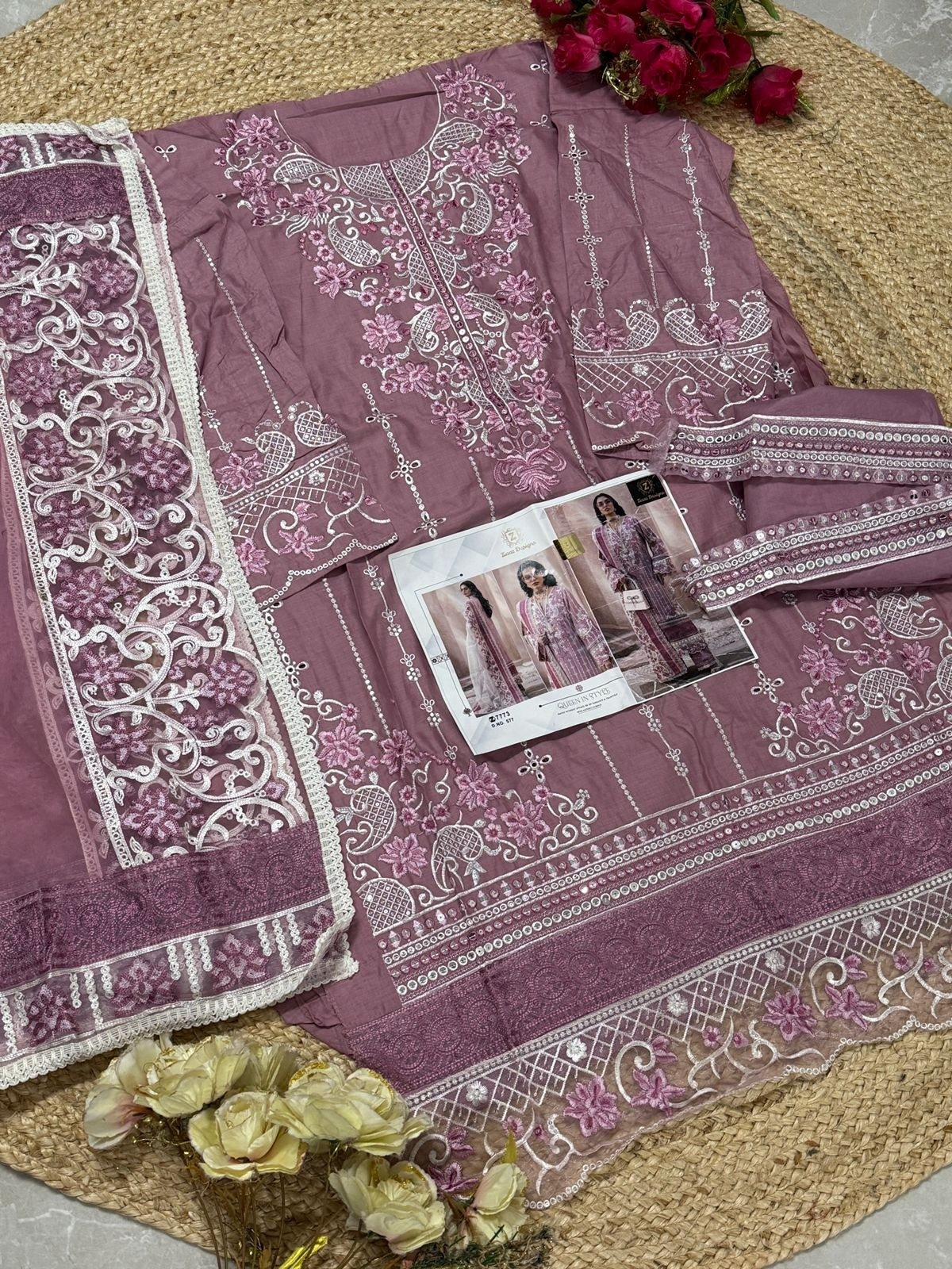 ZIAAZ DESIGNS 577 NEW DRESS PAKISTANI SUITS