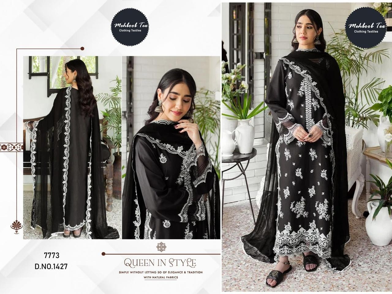 MEHBOOB TEX 1427 PAKISTANI NEW SUITS 