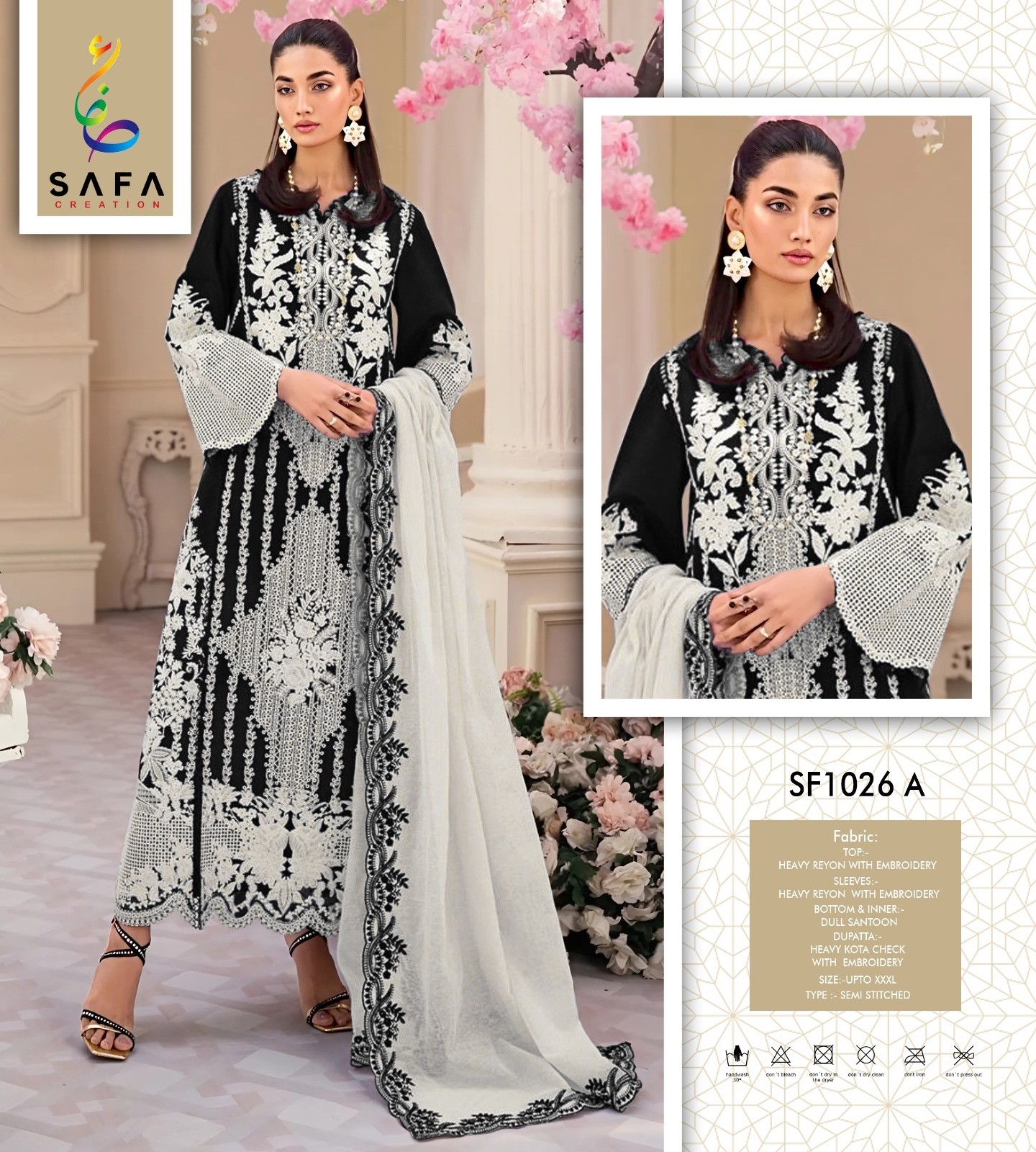 SAFA CREATION SF 1026 A PAKISTANI DRESS MANUFACTURER