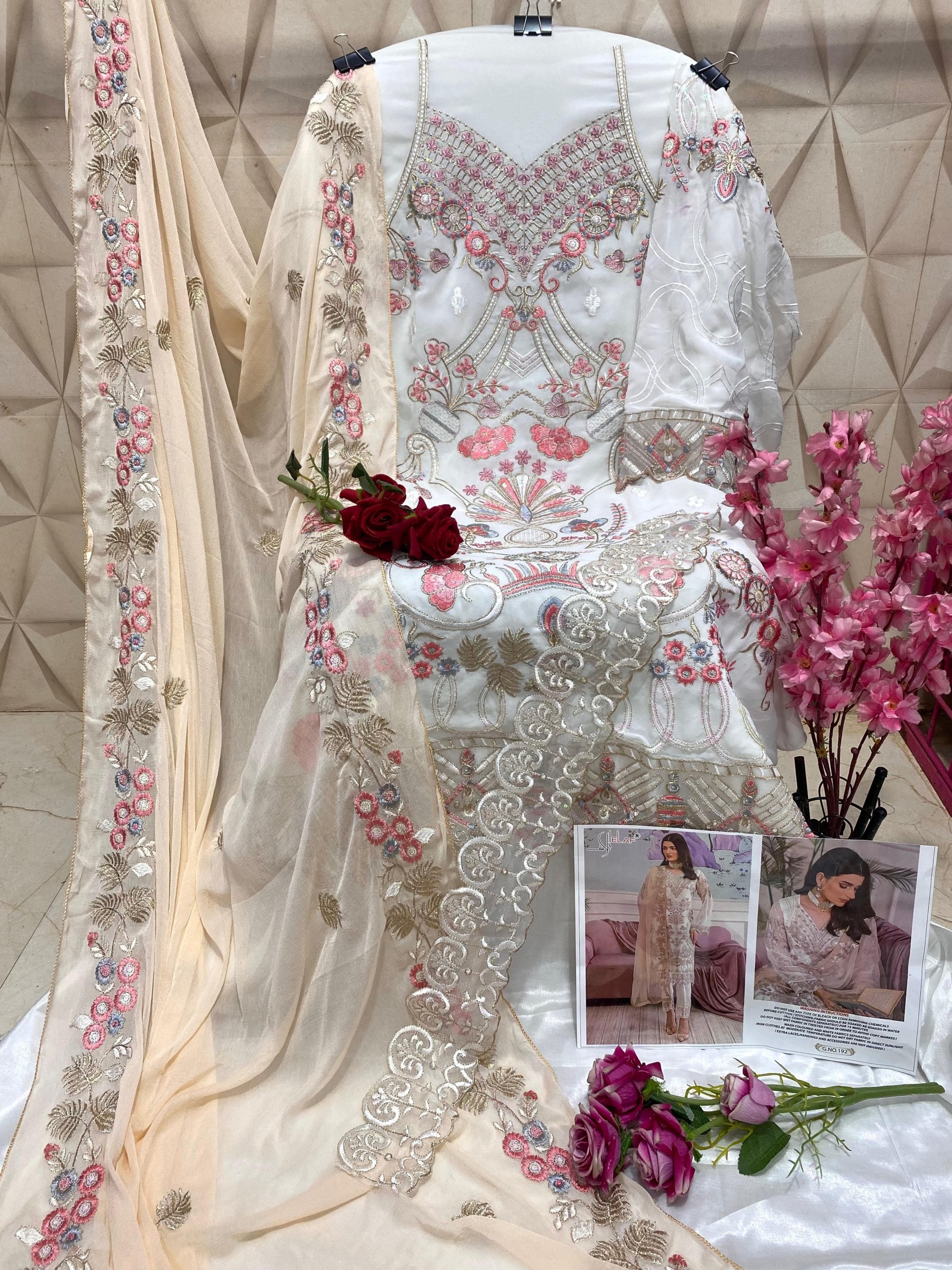 ELAF 192 PAKISTANI LATEST DRESSES