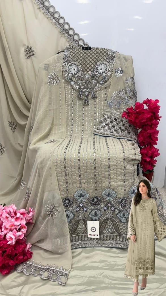 SHANAYA ROSE HAND CRAFT 189 PAKISTANI SUITS WHOLESALE BY SINGLE