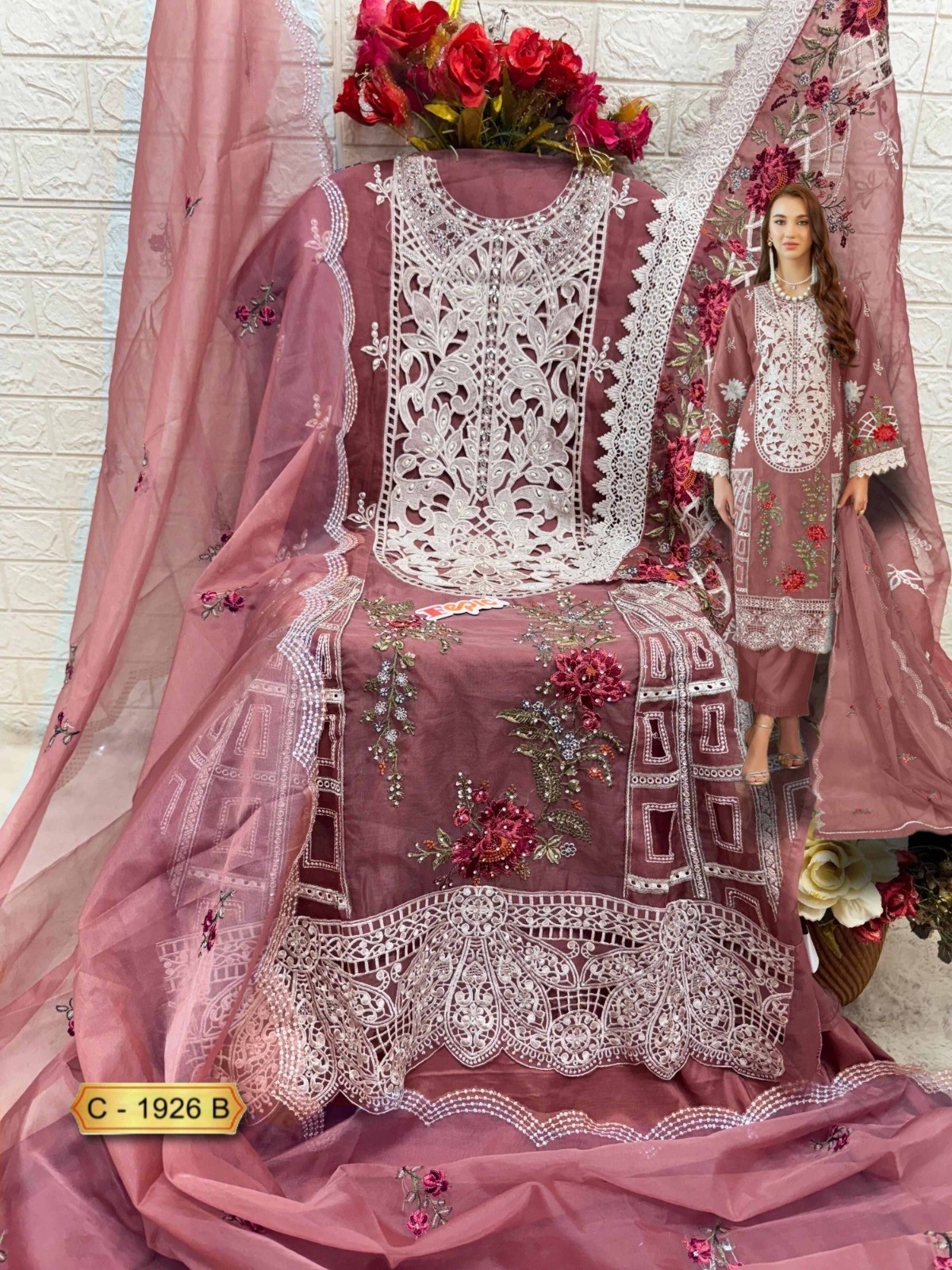 FEPIC ROSEMEEN CN 1926 B LATEST PAKISTANI SUITS SURAT