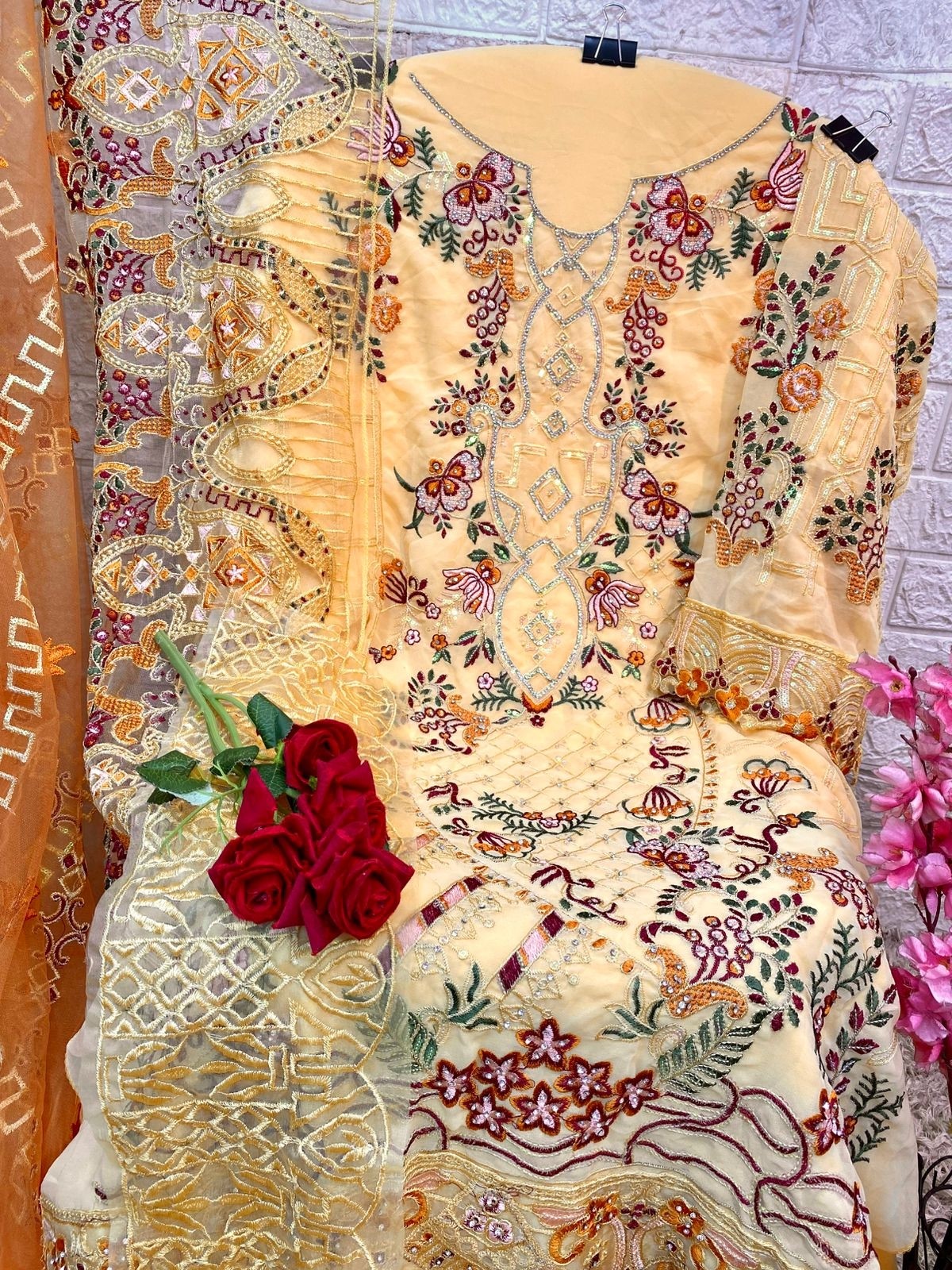 ALIF FASHION A 155 PAKISTANI SUITS MANUFACTURER