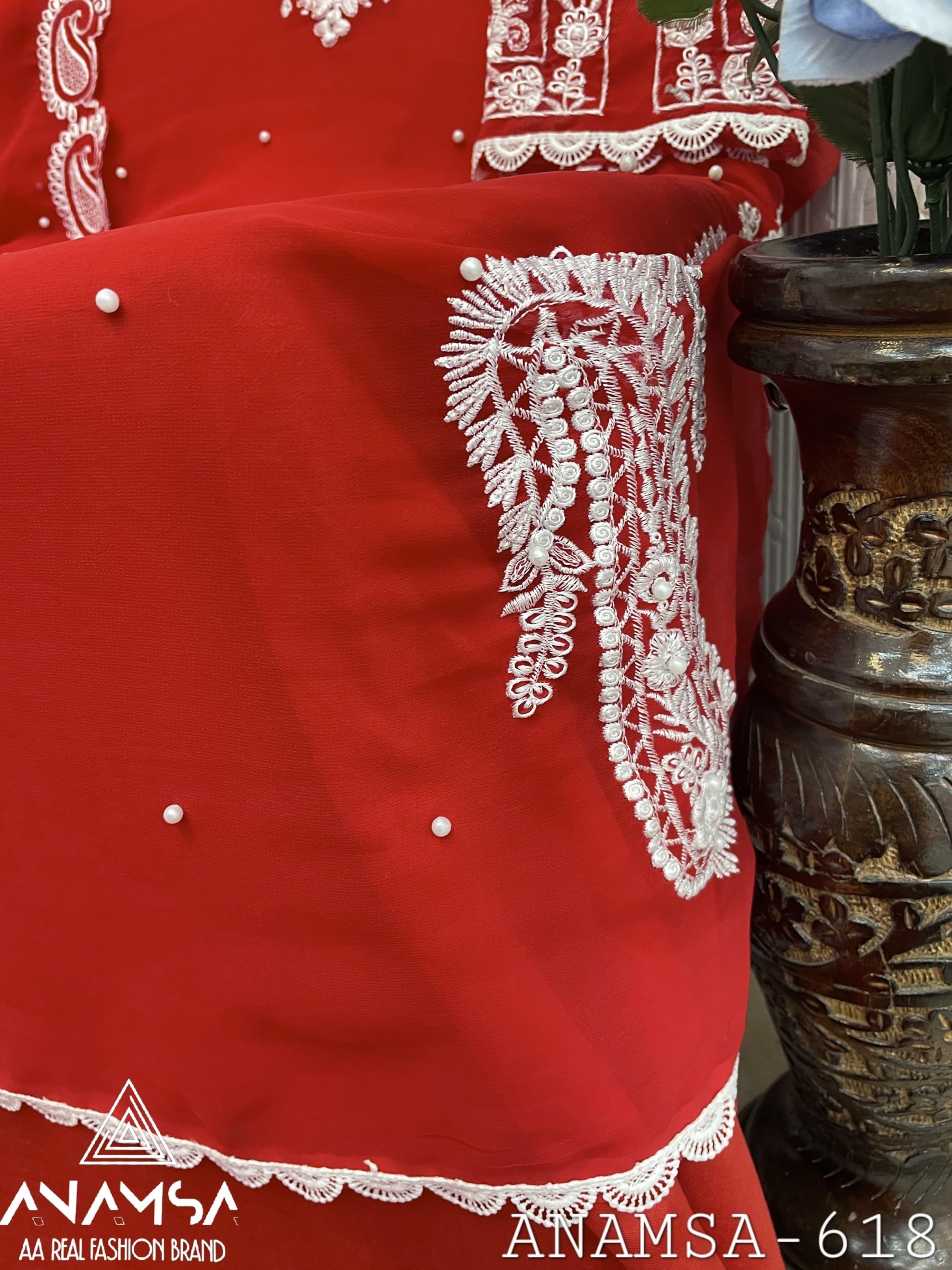 ANAMSA 618 PAKISTANI SUITS HIT DESIGNS 