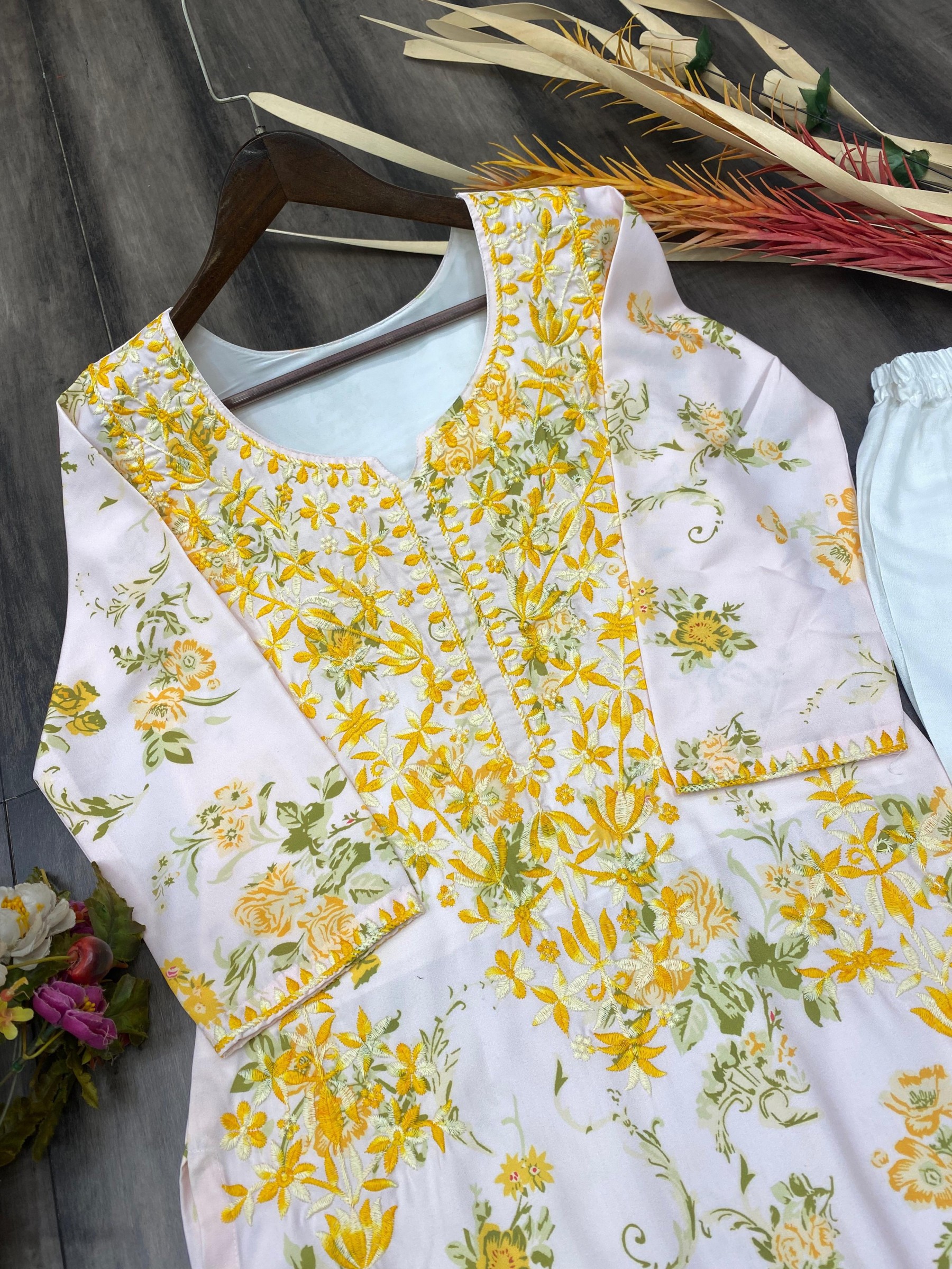 BE 181 REYON PAKISTANI KURTIS SINGLE PIECE
