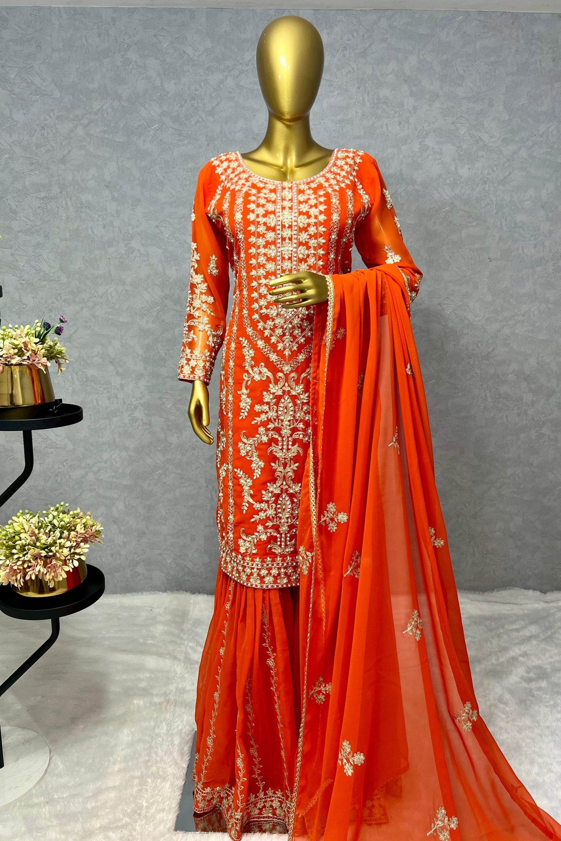 JL 1015 READYMADE SHARARA SUITS MANUFACUTRER