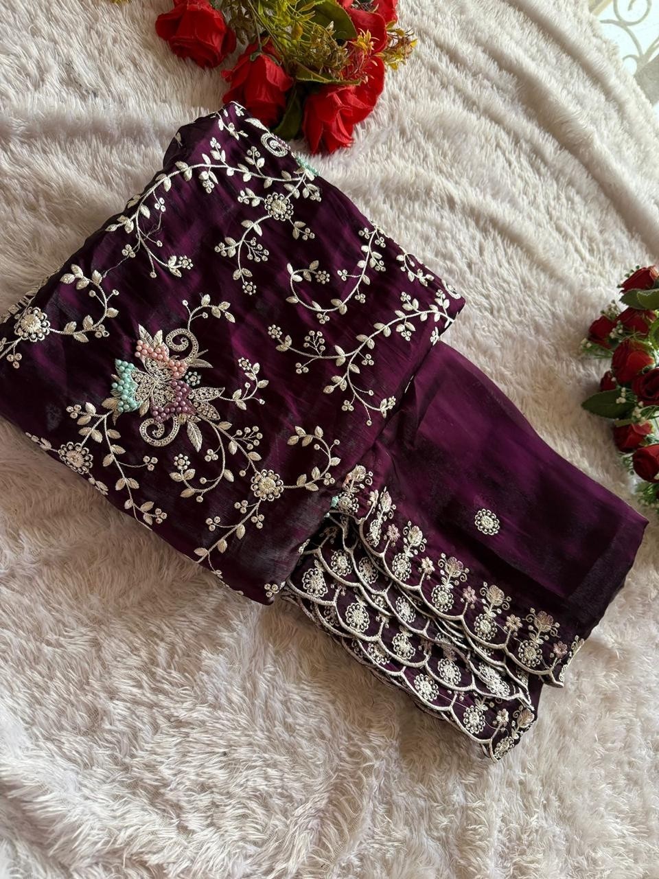 ZIAAZ DESINGNS 714 B PAKISTANI DRESSES WHOLESALE
