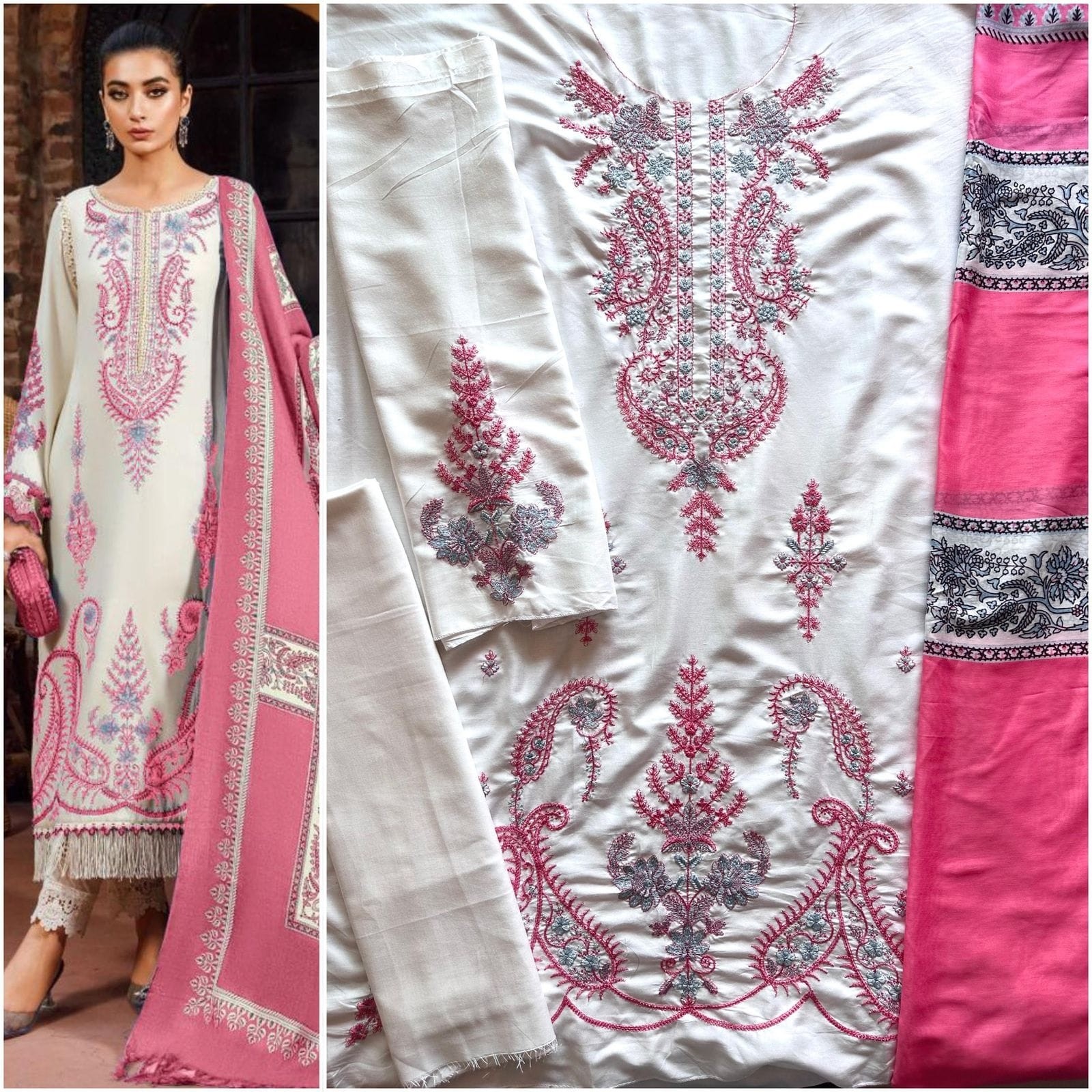 HAZZEL 038 E WHOLESALE PAKISTANI SUITS