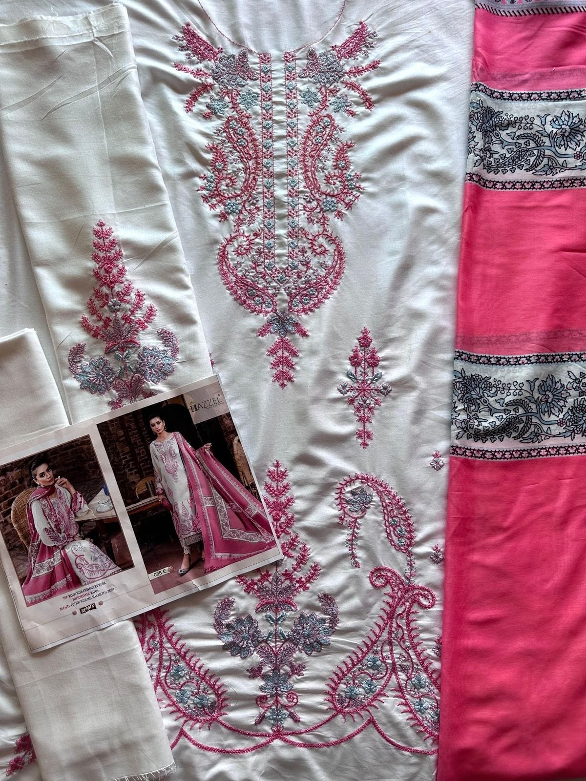 HAZZEL 038 E WHOLESALE PAKISTANI SUITS