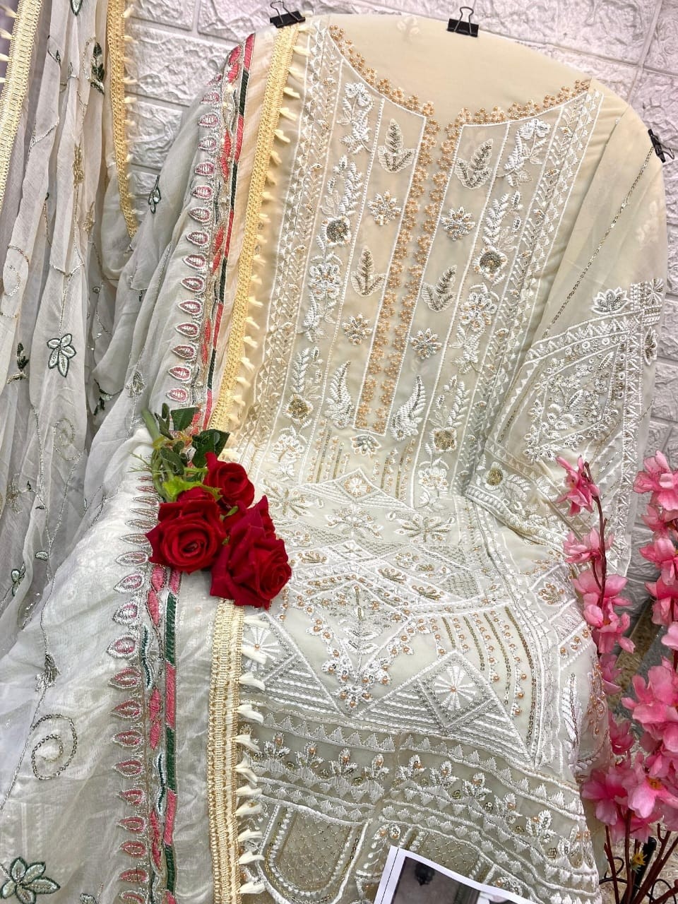 HAZRA DESIGNER HD 48 PAKISTANI SUITS WHOLESALER